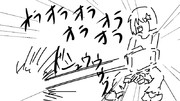 地下で採掘する