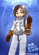 [skeb]潜水服黒潮ちゃん!!