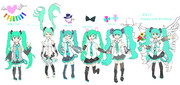 初音ミク16周年記念イラスト