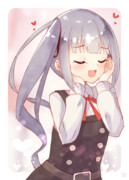 可愛いと言われちゃった霞ちゃん