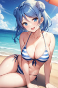 AI 縞ビキニ浦風ちゃん