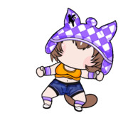 のっぺらぼうネコワシうまるだし…