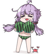 スイカを食べたい