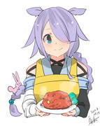海風『今晩はチキンライスにしてみました！』