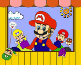 マリオのパペットショー