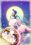 ウサドットさん月へ