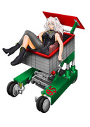 ホロライブ５期生　獅白ぼたんと買い物カート