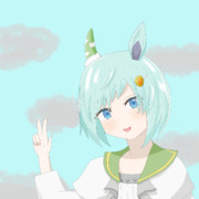 「やっほー、セイウンスカイだよー。」