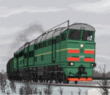 2TE116形牽引貨物列車（ソビエト国鉄）