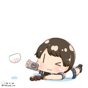 浦波　艦これワンドロ　230920