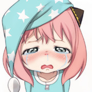 アーニャひとりででも寝ることできるます