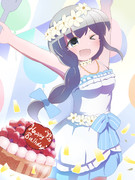 バトルガール成海遥香の誕生日絵(2023)