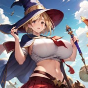 AIイラストでウォーロックジータちゃんを生成してみた