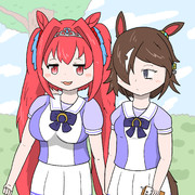 本気で描いたウオスカ