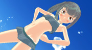 霞ママのお腹【MMDセクシー静画祭2023】