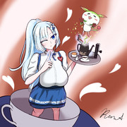 NameLessCafeさん支援絵