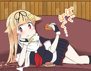 金曜日に食べるぽいぬ コロッケバーガー