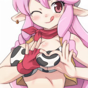 これが私のおっぱいハートね！