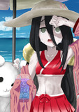 暑い水着中国うさぎちゃん
