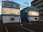 【すいまじ】出発前の風景【機関車娘】