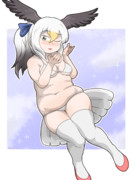 ハクトウワシさんの投げキッス♥