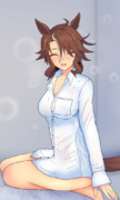 「おはよっ、 トレーナー… /// 」