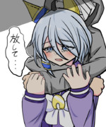 放してください！！