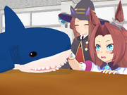 スイープのぬいぐるみ（サメ）