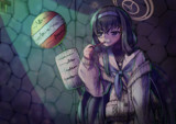 歯磨きするウイさん