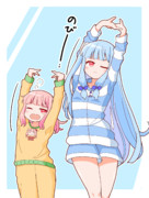 朝の葵ちゃんたち