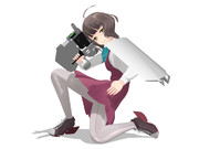 腕シールドと肩シールド