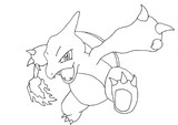 リザード_ペン描き