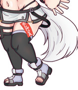 差し押さえられるもち子さんの太もも