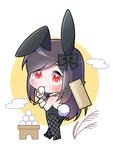 お月見バニーガール