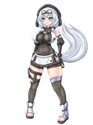 もち子さん立ち絵を作るぞ