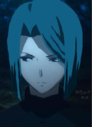 舞弥さん(アニメ8話「魔術師殺し」2分56秒スクショ）2023.10.17投稿