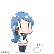 五月雨　艦これワンドロ　231018