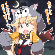 金曜日に食べるぽいぬ パンプキンパイ