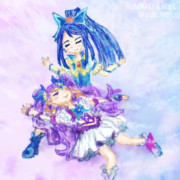 ミルキィローズとキュアアクア