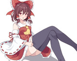 ニーソ　霊夢ちゃん