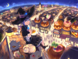 魔女見習いさんとハロウィンスイーツ通り