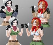 モジャクロ戦闘記（第64回）で使う立ち絵　その3