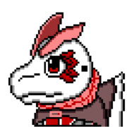 【ドット絵】蛇と邪神とアルフレイム冒険譚のイグ様(パワポケ風)