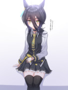 ウルフカット×猟犬カフェ