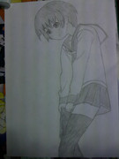 宮永咲ちゃんがニーソを履いてくれる模様