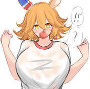 濡れ透けアップルボビング