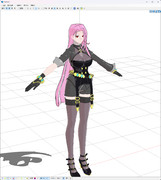 【MMD制作中】DNF_Duel(アラド戦記）　ブレイド（女鬼剣士）作成中