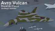 【MMDモデル配布】Avro Vulcan 爆撃機