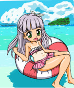 海、マエストラーレちゃん