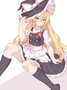 しりもち魔理沙ちゃん